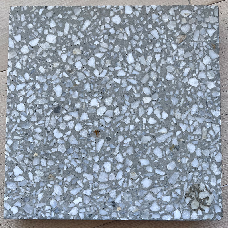 Terrazzo grey with white flecks